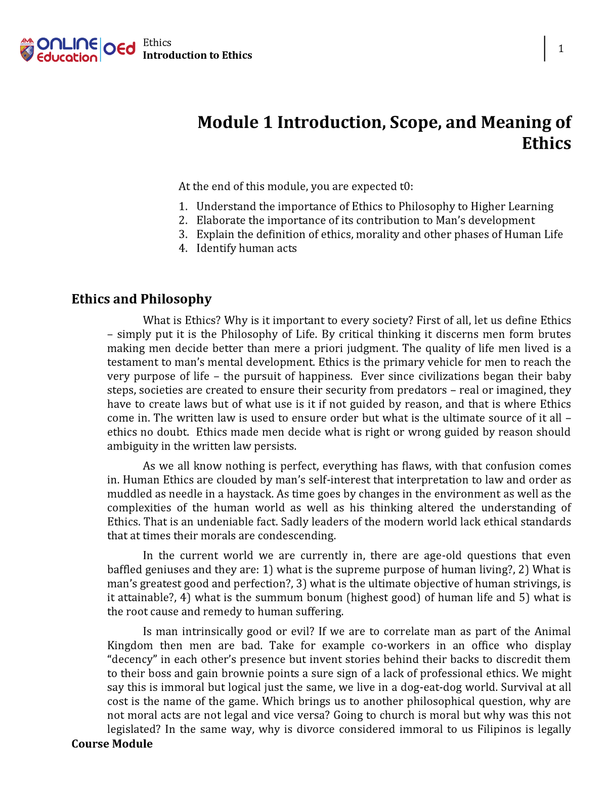 week-001-module-1-introduction-scope-and-meaning-of-ethics-ethics-introduction-to-ethics-1