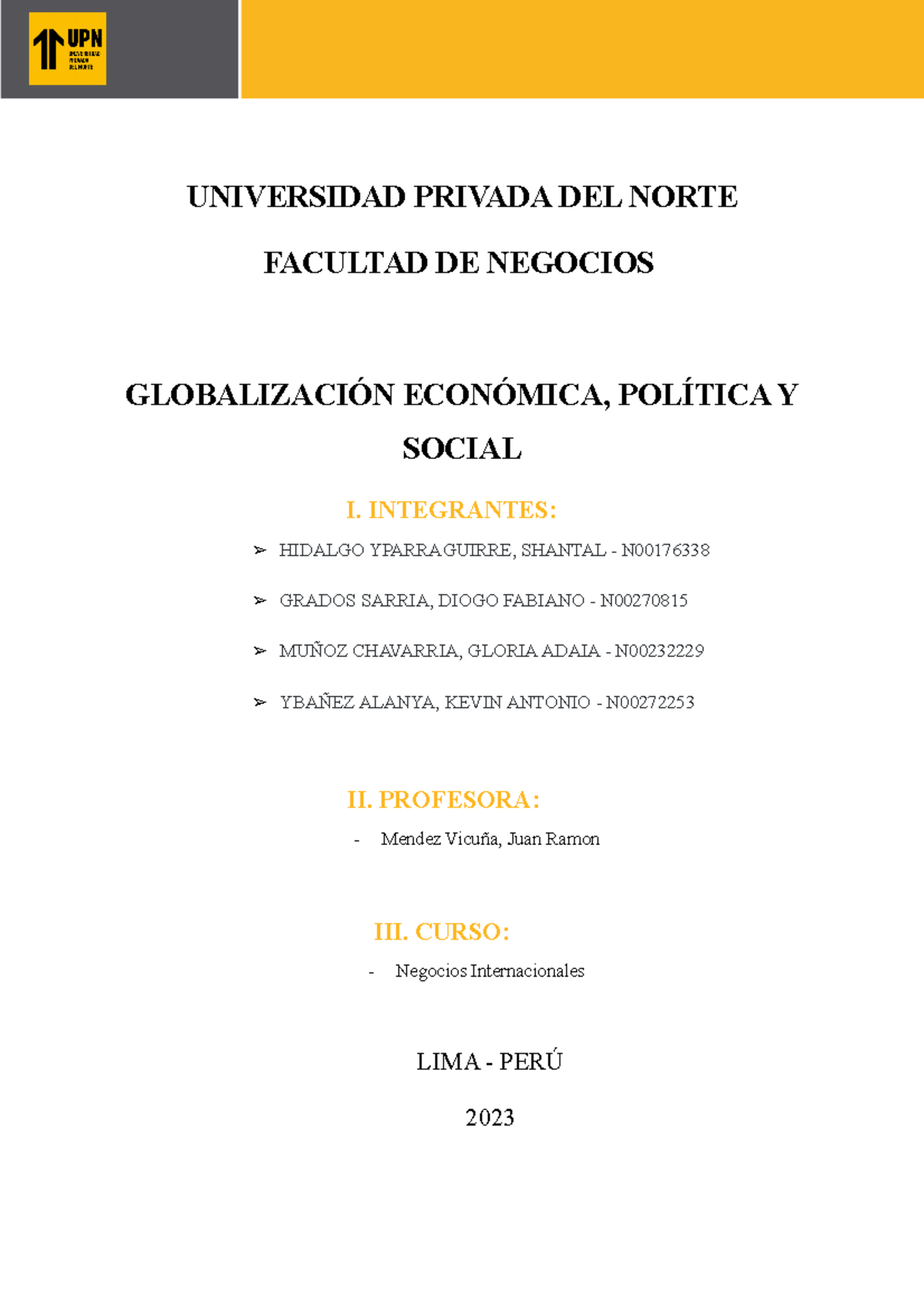 WORD T1 Negocios Internacionales - Administración y Negocios ...