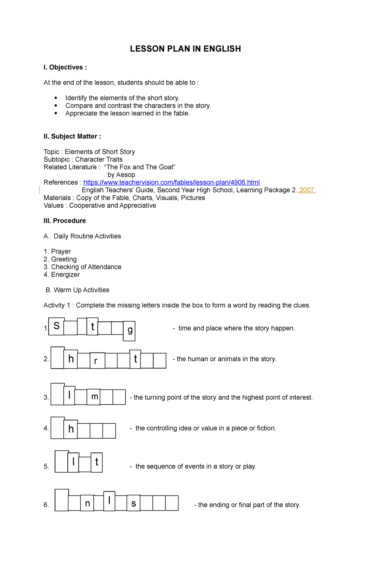 313237814-lesson-plan-in-english-for-demo-lesson-plan-in-english-i