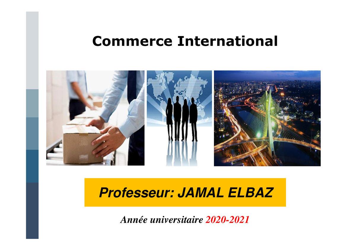 commerce international maroc dissertation