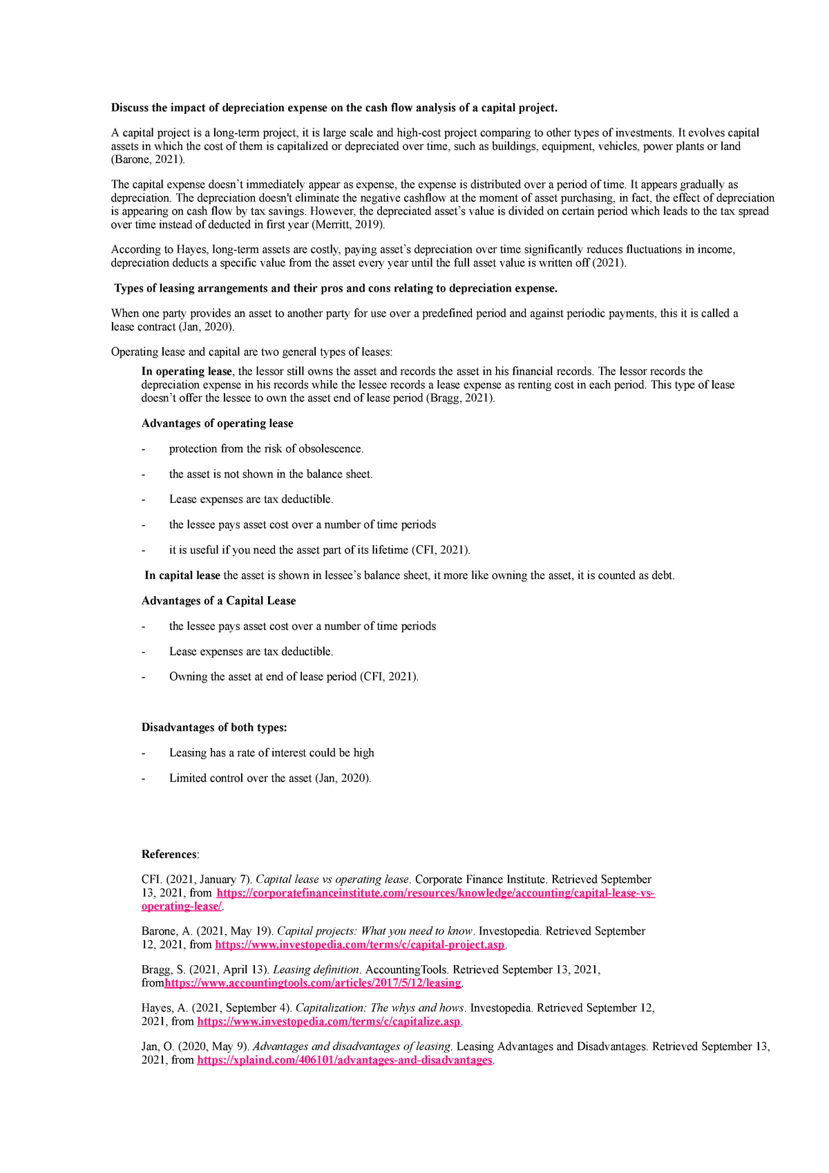 BUS 5111 Financial Management Discussion Assignment Unit 2 13 - BUS ...