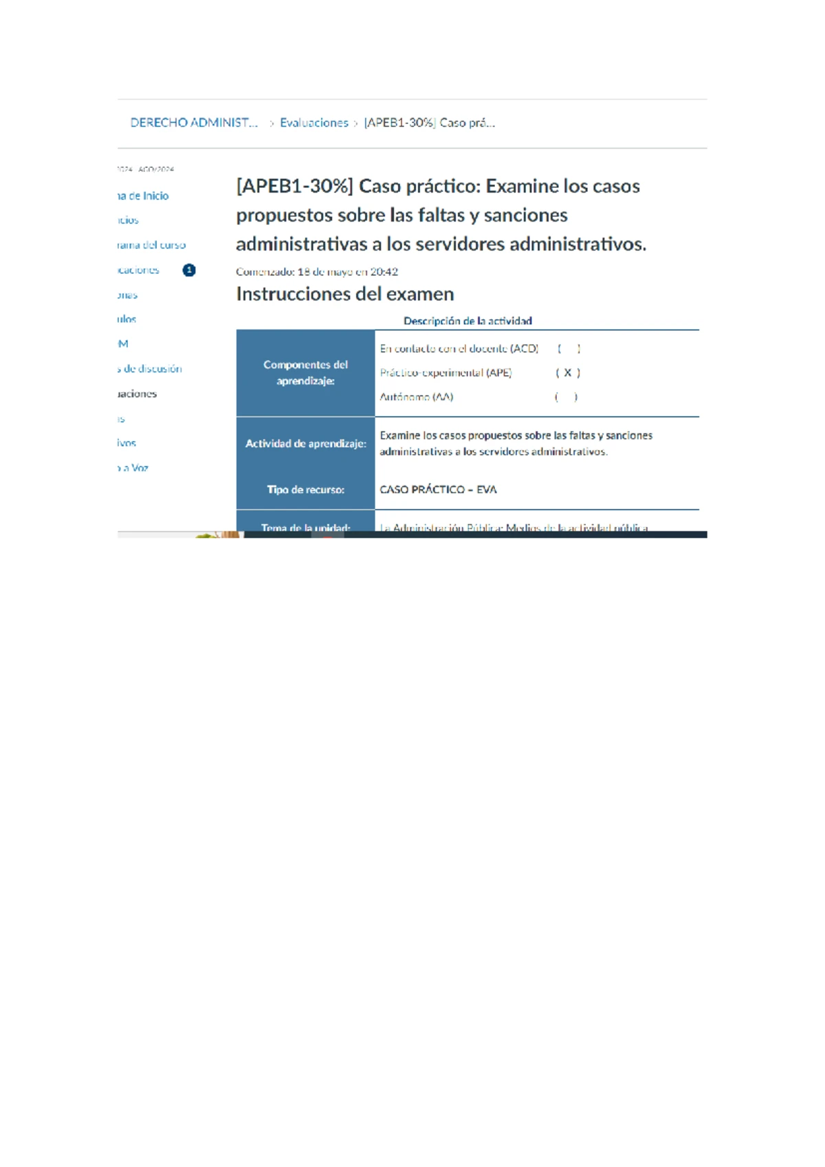 [APEB1-30%] Caso Práctico: Examine Los Casos Propuestos Sobre Las ...