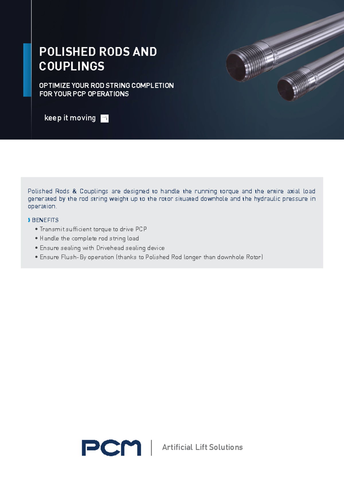 PS OG Polished RODS EN D 0 - Polished Rods & Couplings are designed to ...