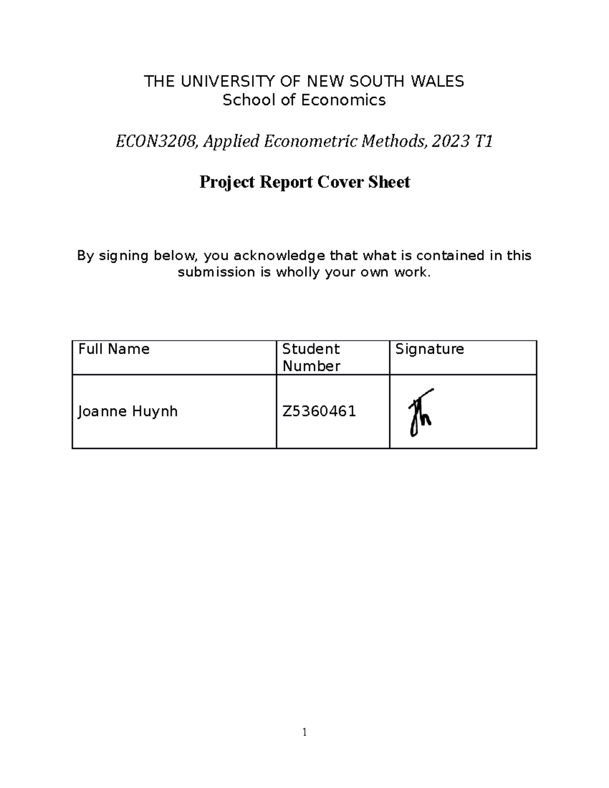 3208-project-the-university-of-new-south-wales-school-of-economics-econ3208-applied