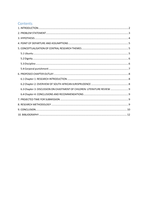 draft research proposal lme3701