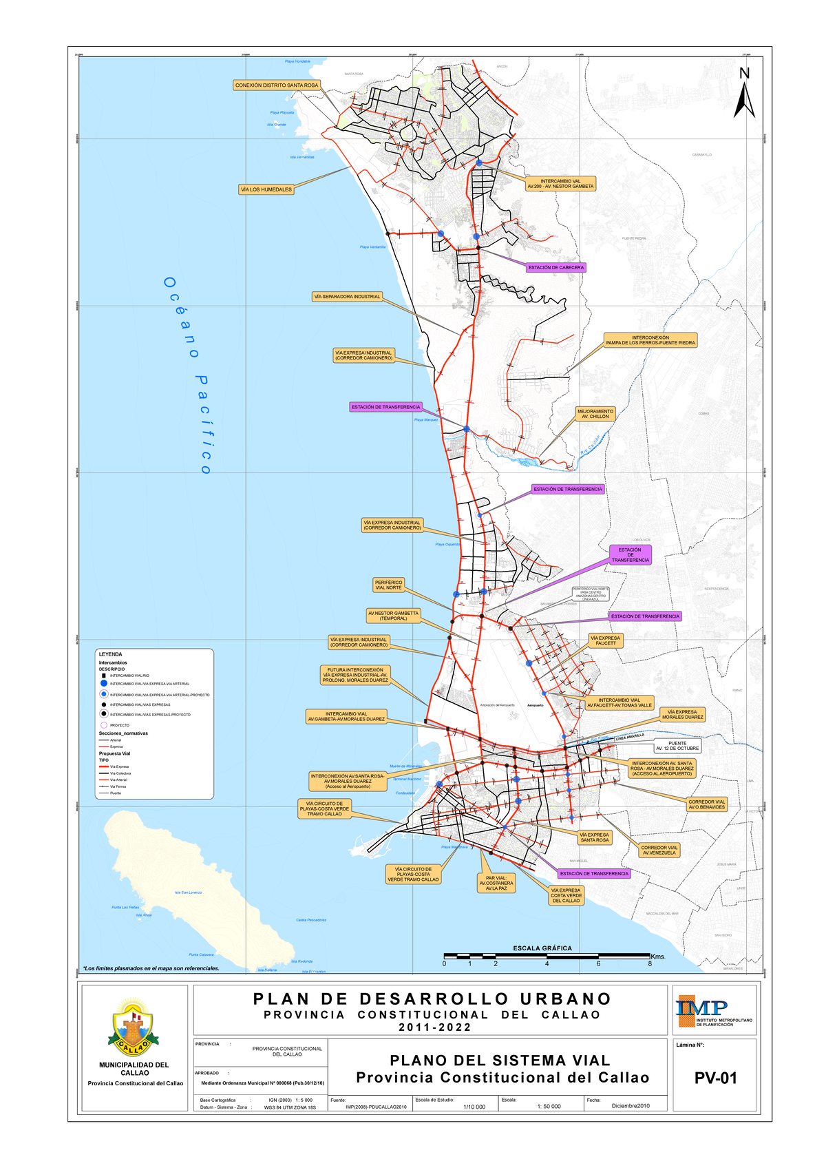 PDU Callao Mapas (1).pdf 4 - Rí o Rímac COMAS LIMA PUENTE PIEDRA ...