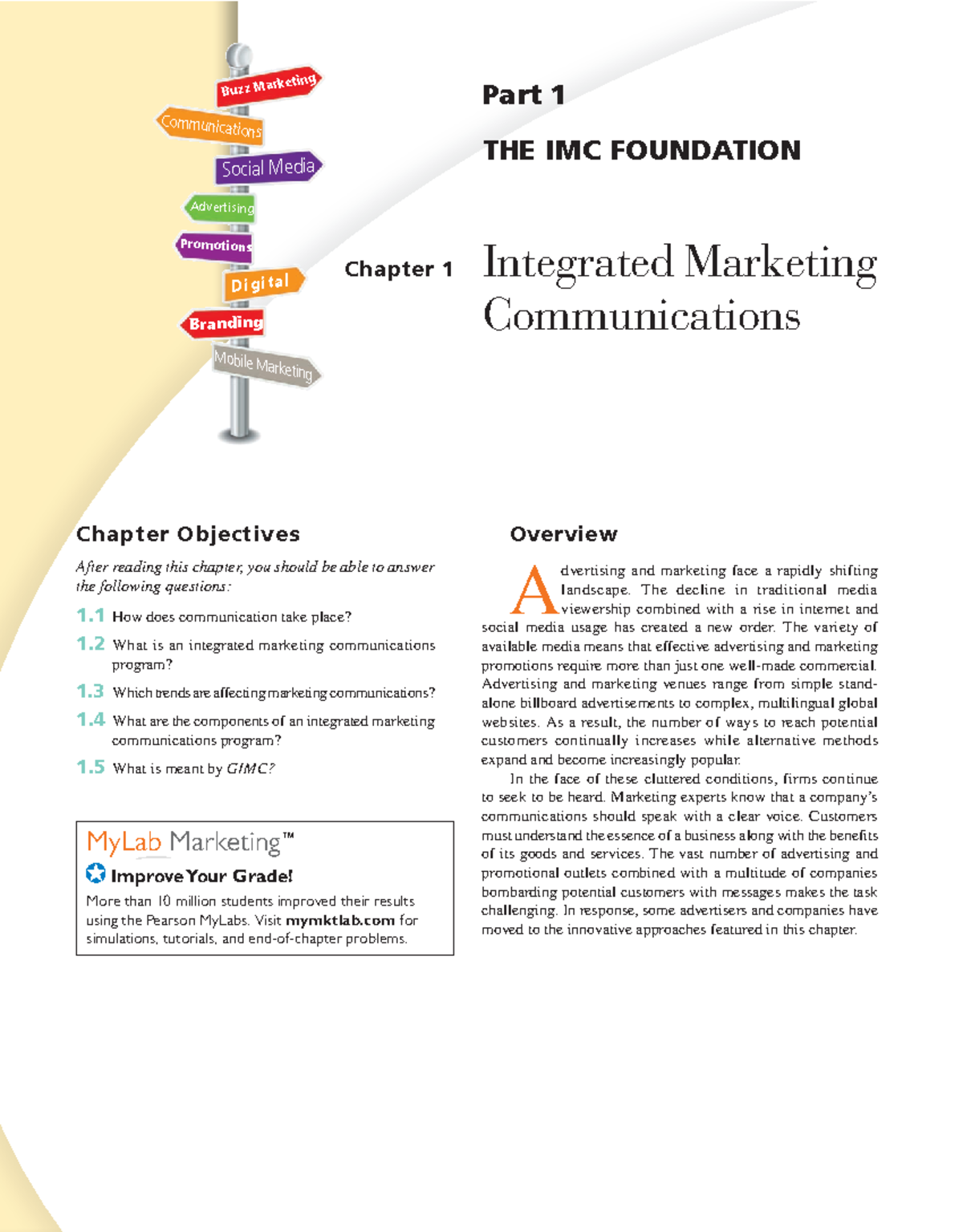 IMC 1ST Chapter , Highlighted Text IMP only notes - Buzz Marketing ...