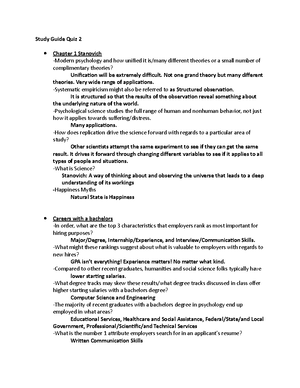 Study Guide Quiz 3 Answers - Quiz 3 Study Guide Vividness and Placebos ...