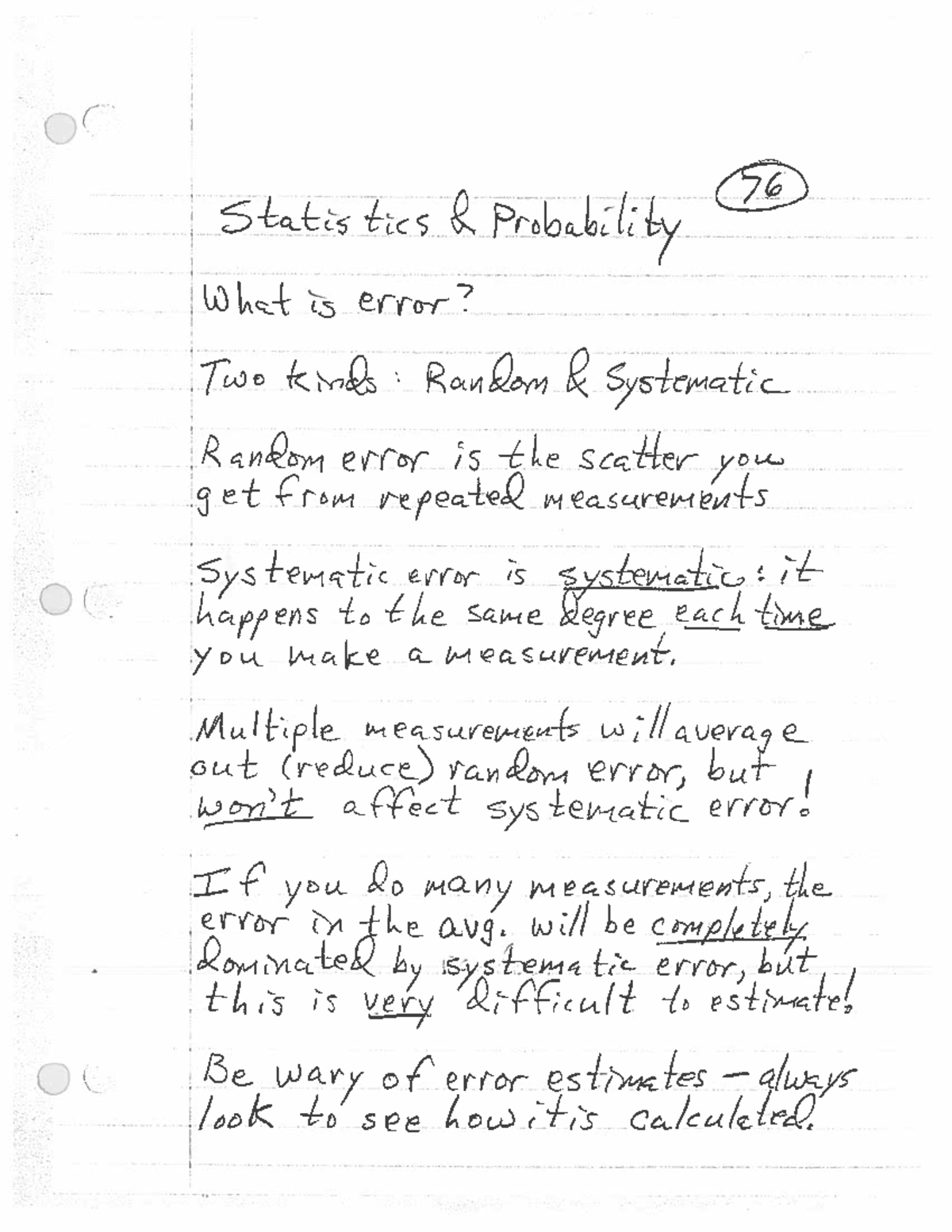 Lecture 08 Error Propagation Shakes 79 63 Q PNBJUJLV EbO NIJC 715