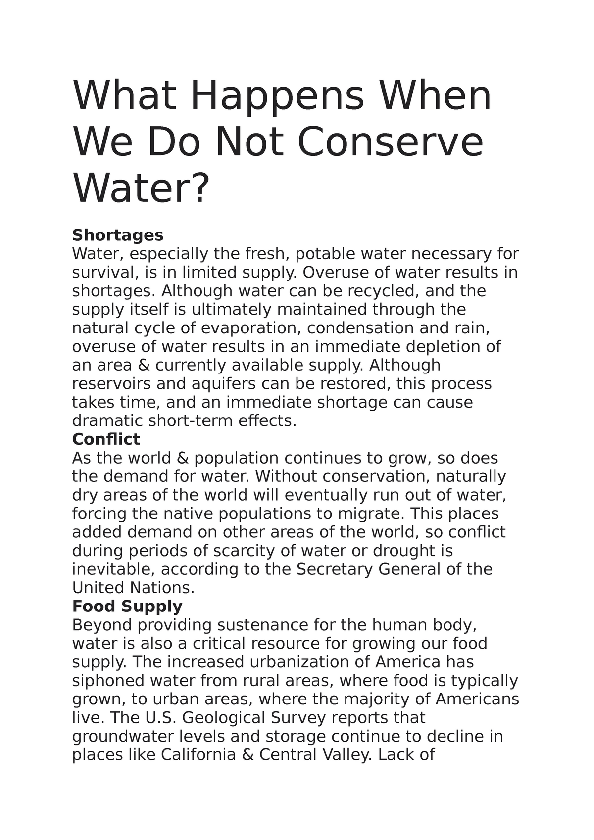 what-happens-when-we-do-not-conserve-water-what-happens-when-we-do