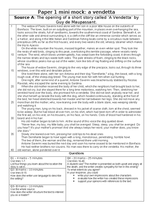 AQA GCSE English Language Paper 1 revision booklet - GCSE English ...