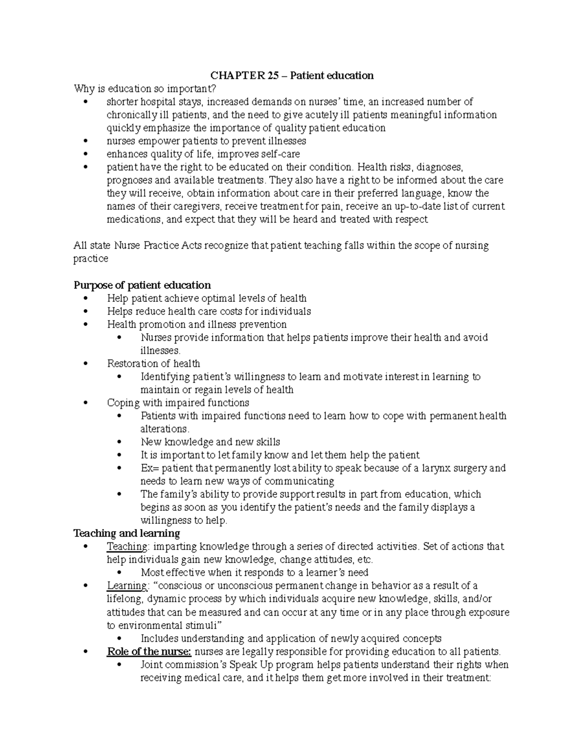 Chapter 25 -funds - Fundamentals Of Nursing Test Bank - CHAPTER 25 ...