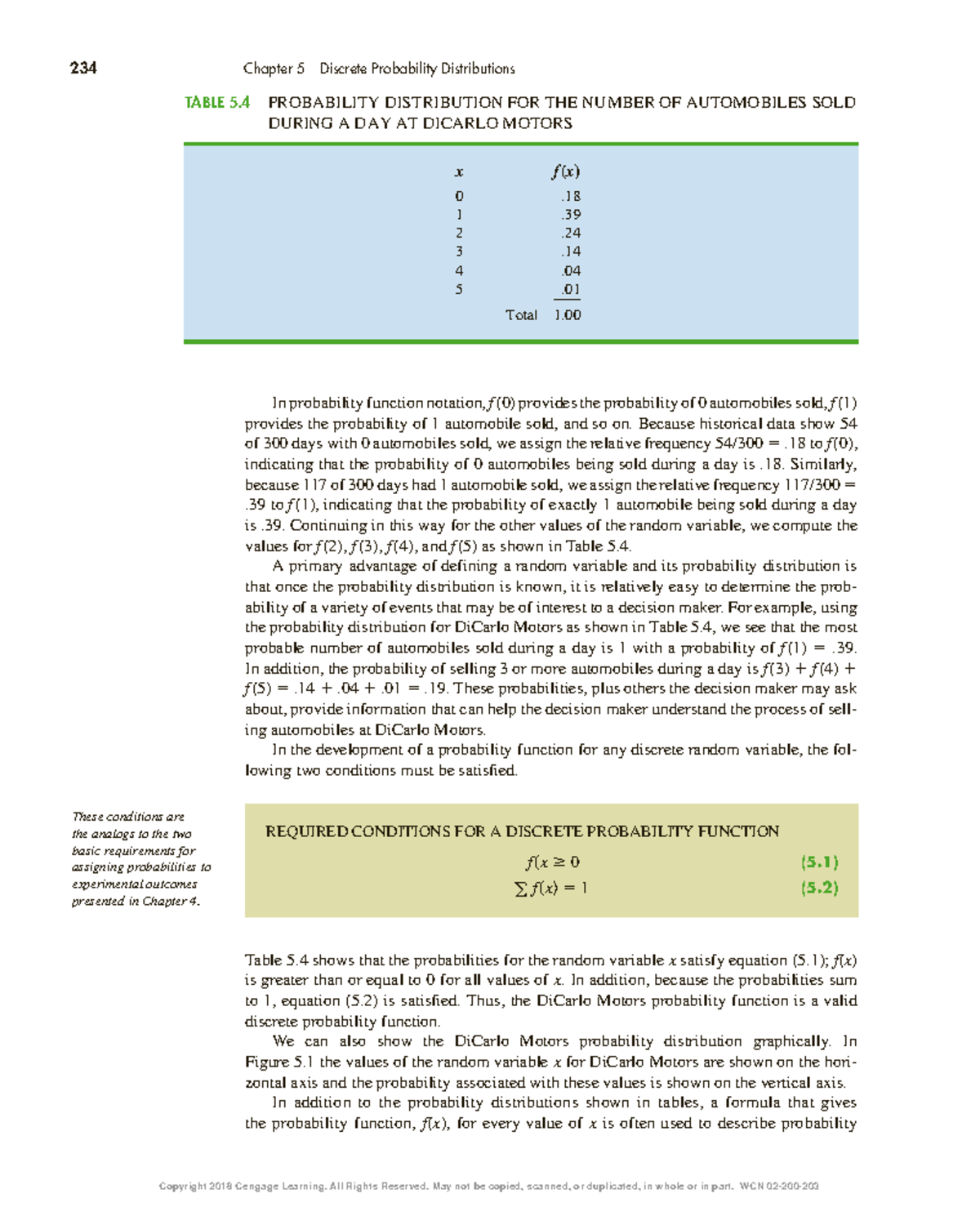 Chapter 5 Excerpt 3 - Ch 5 - 234 Chapter 5 Discrete Probability ...