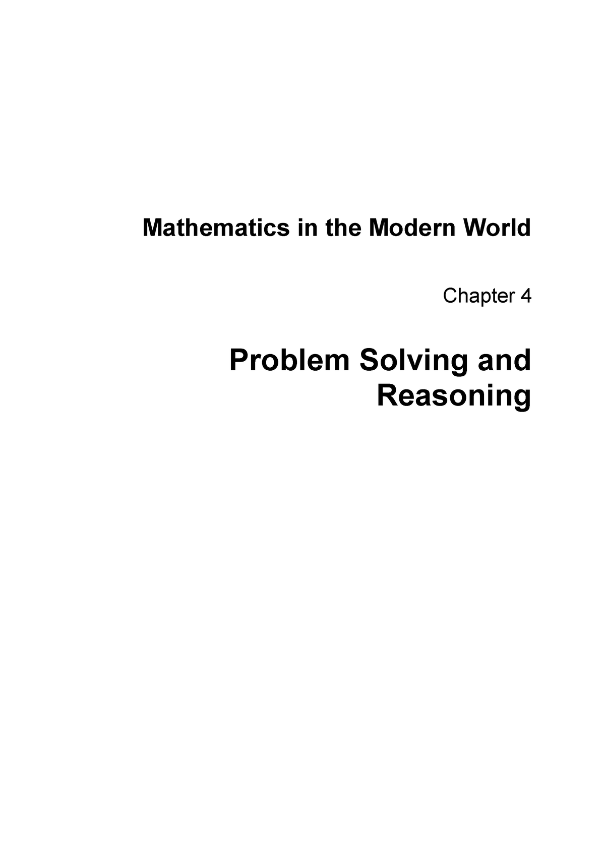 problem solving with patterns mathematics in the modern world ppt