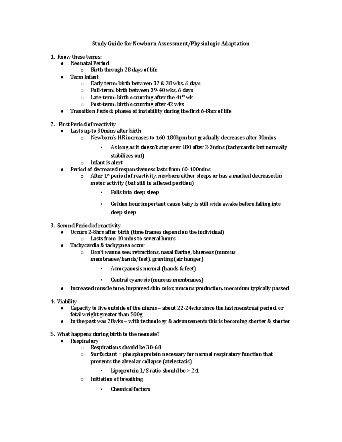 study-guide-for-newborn-assessment-study-guide-for-newborn-assessment