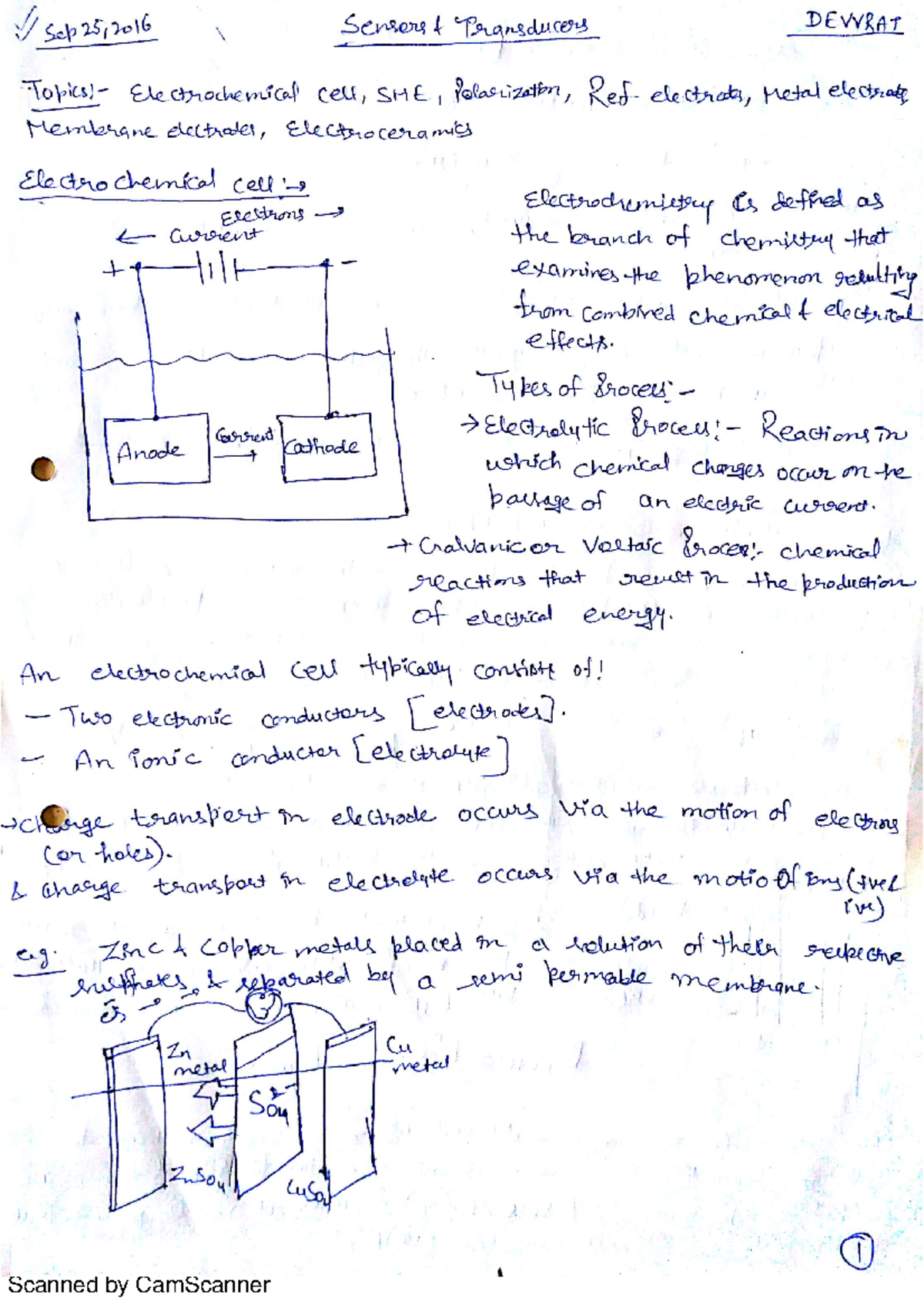 Sensor and Transducers Lecture Notes UNIT 3 Mechatronics Studocu