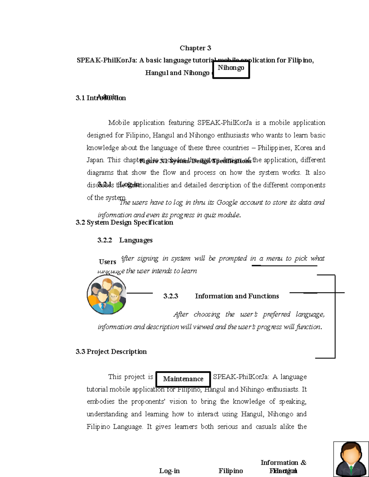 Print Chapter3 this document includes different tables and a list