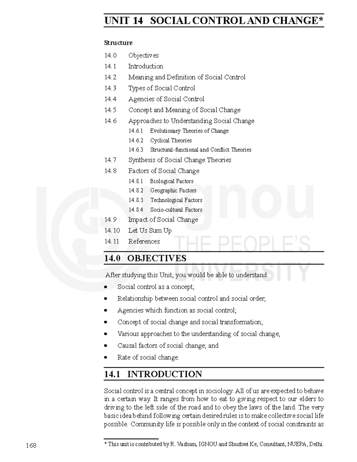 Relationship OF Sociology WITH Political Science - Basic Concepts UNIT ...