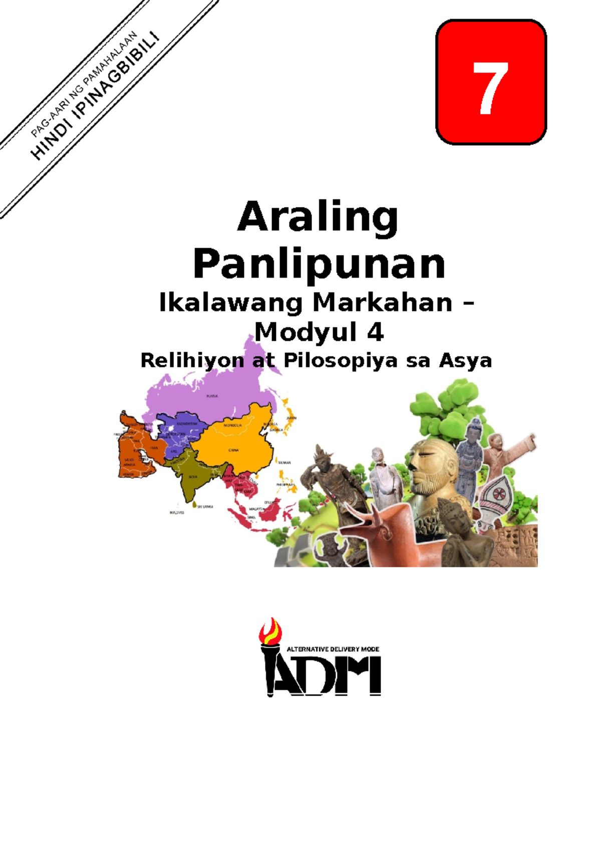 AP7 Q2 Mod4 Relihiyon at Pilosopiya sa Asya v3 - Araling Panlipunan ...