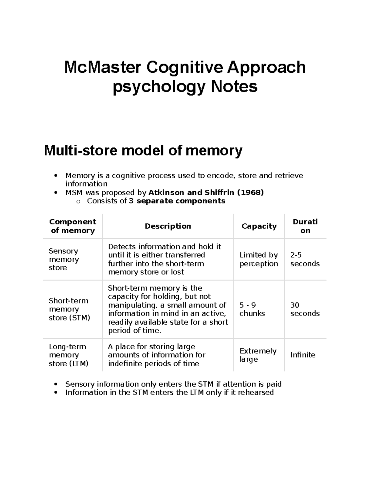 cognitive approach psychology research paper