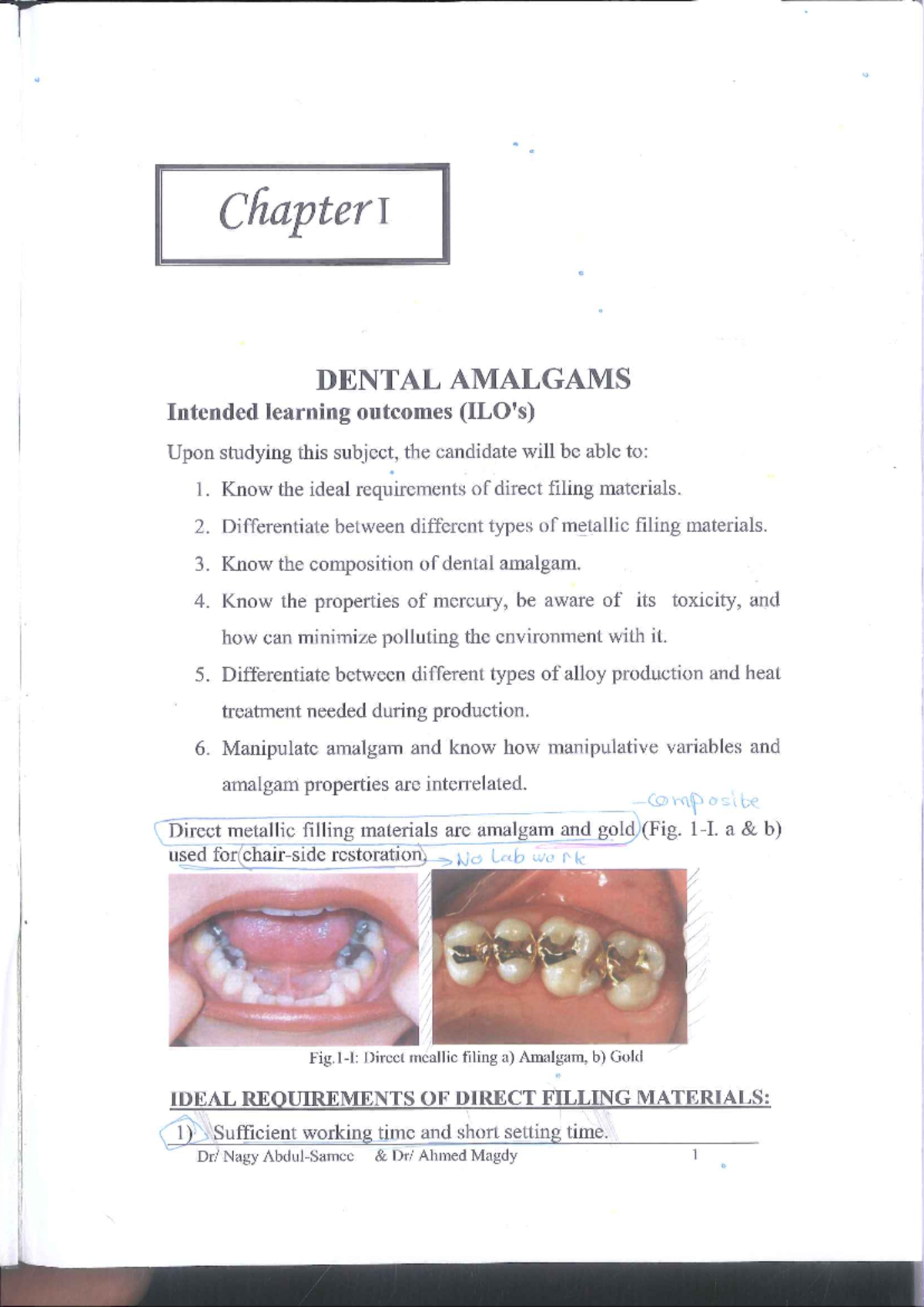 Dental Materials 2 - Dental Materials II - Studocu