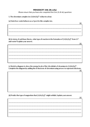 IB Chem - Data Booklet - Chemistry data booklet First assessment 2016 ...