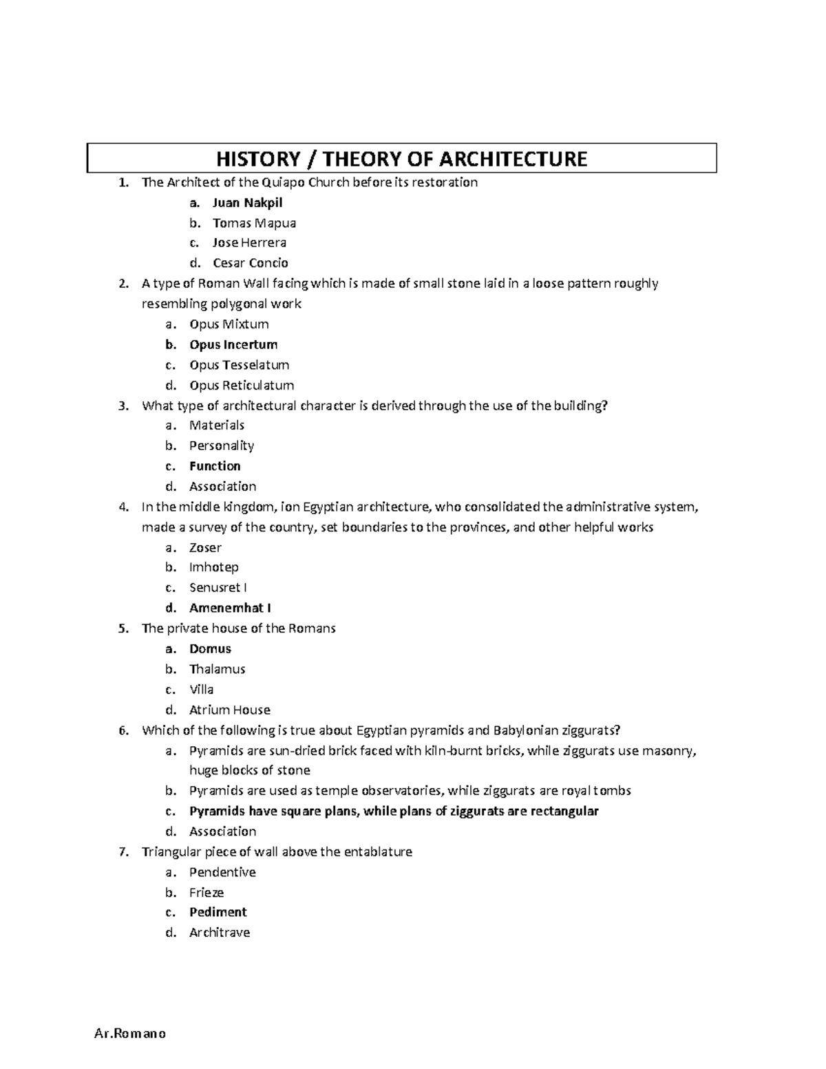 architectural-licensure-examination-reviewer-hoa-toa-history