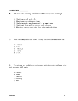 Chap006 - Practice Test Bank - Chapter 06 Segmentation, Targeting, And ...