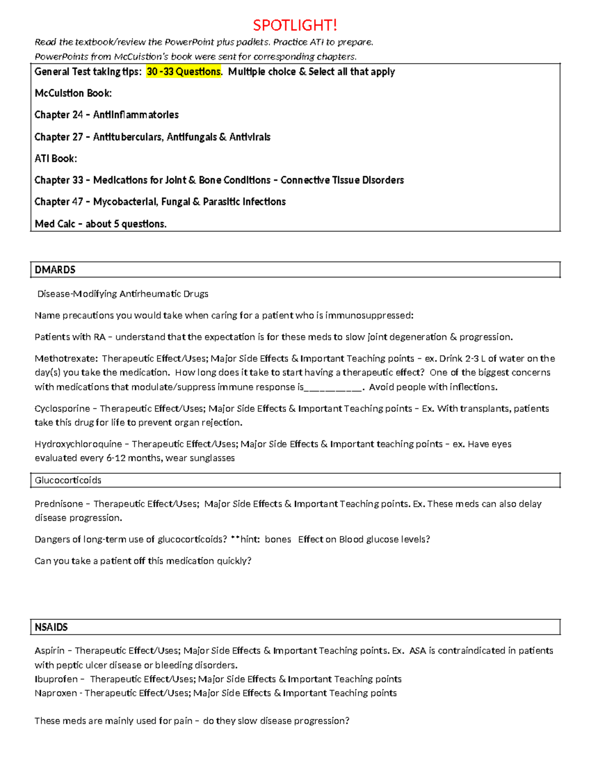 Autoimmune & Infective Diseases Spotlight - SPOTLIGHT! Read the ...