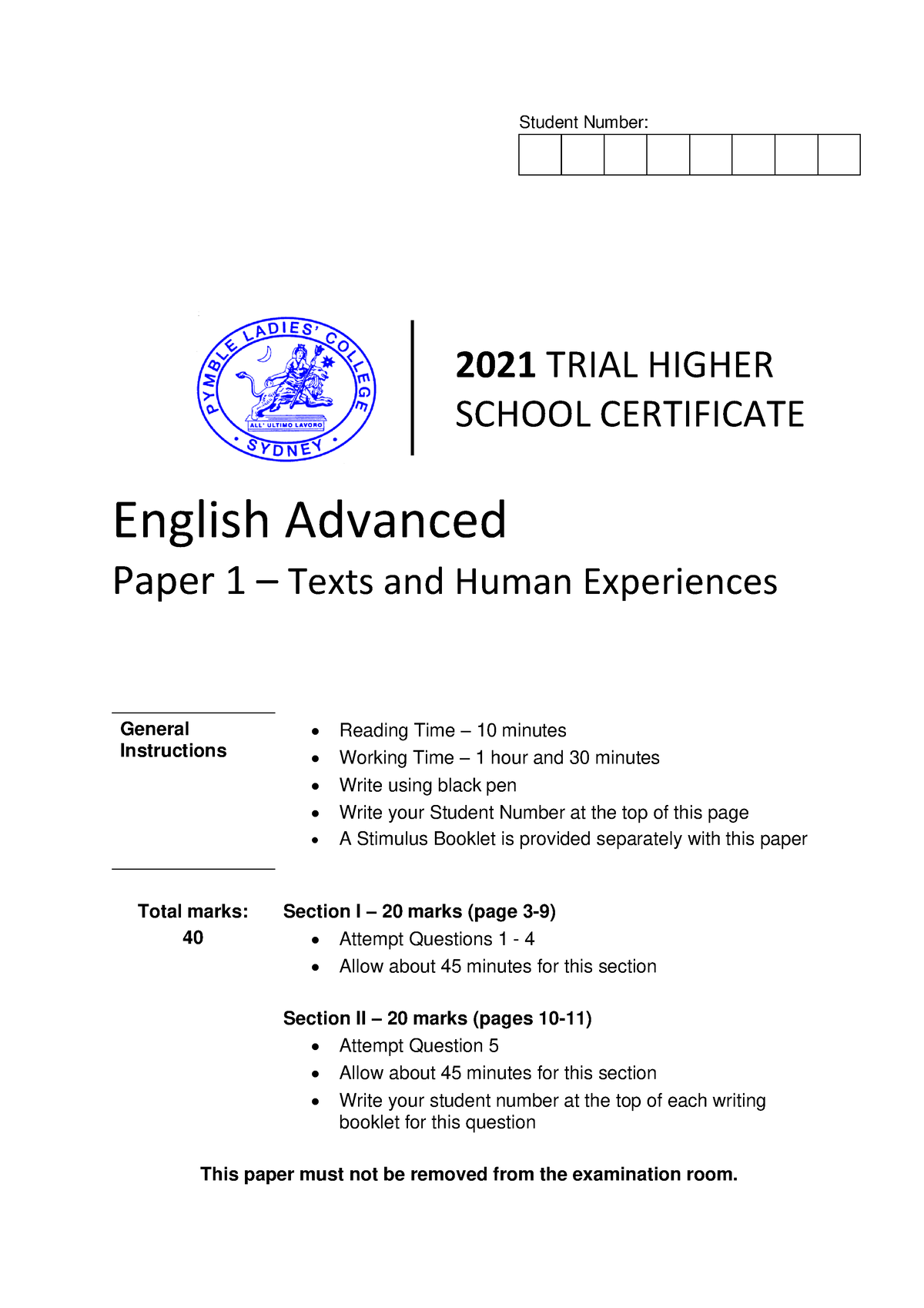 2021-english-advanced-trial-paper-1-online-1-student-number