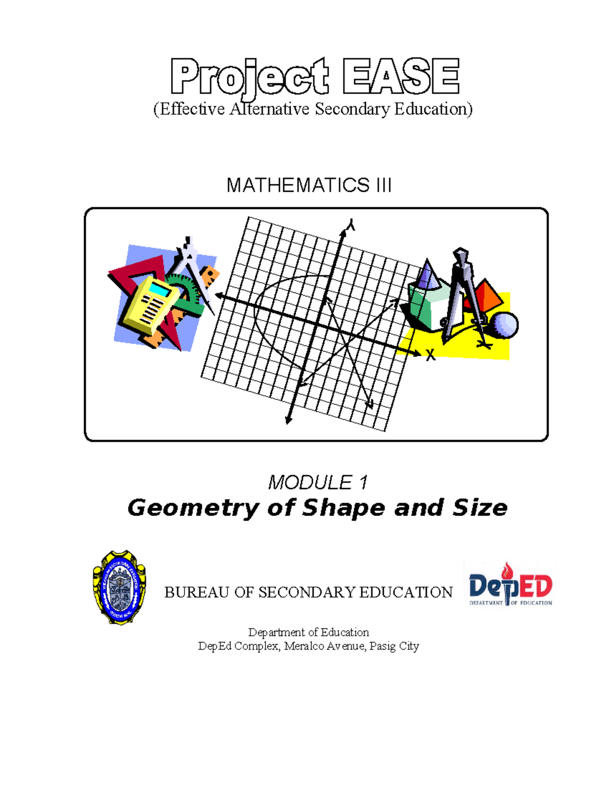 EASE Module 1 Geometry of Shape and Size - (Effective Alternative ...
