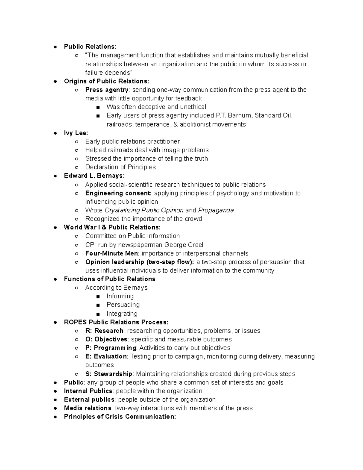 Chapter 12 - Public Relations Interactions, Relationships, and the News ...