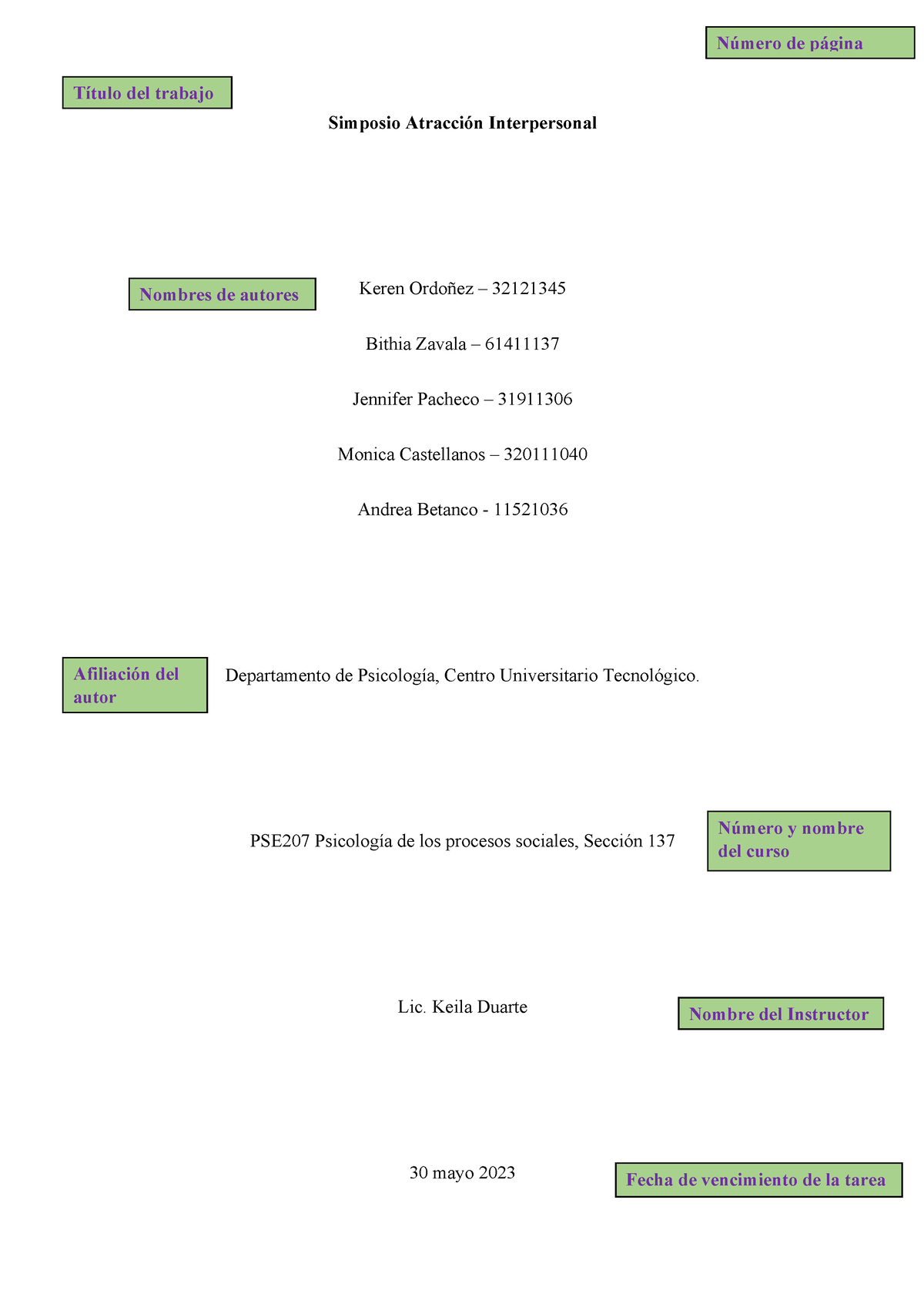 Simposio Atracción Interpersonal - Simposio Atracción Interpersonal ...