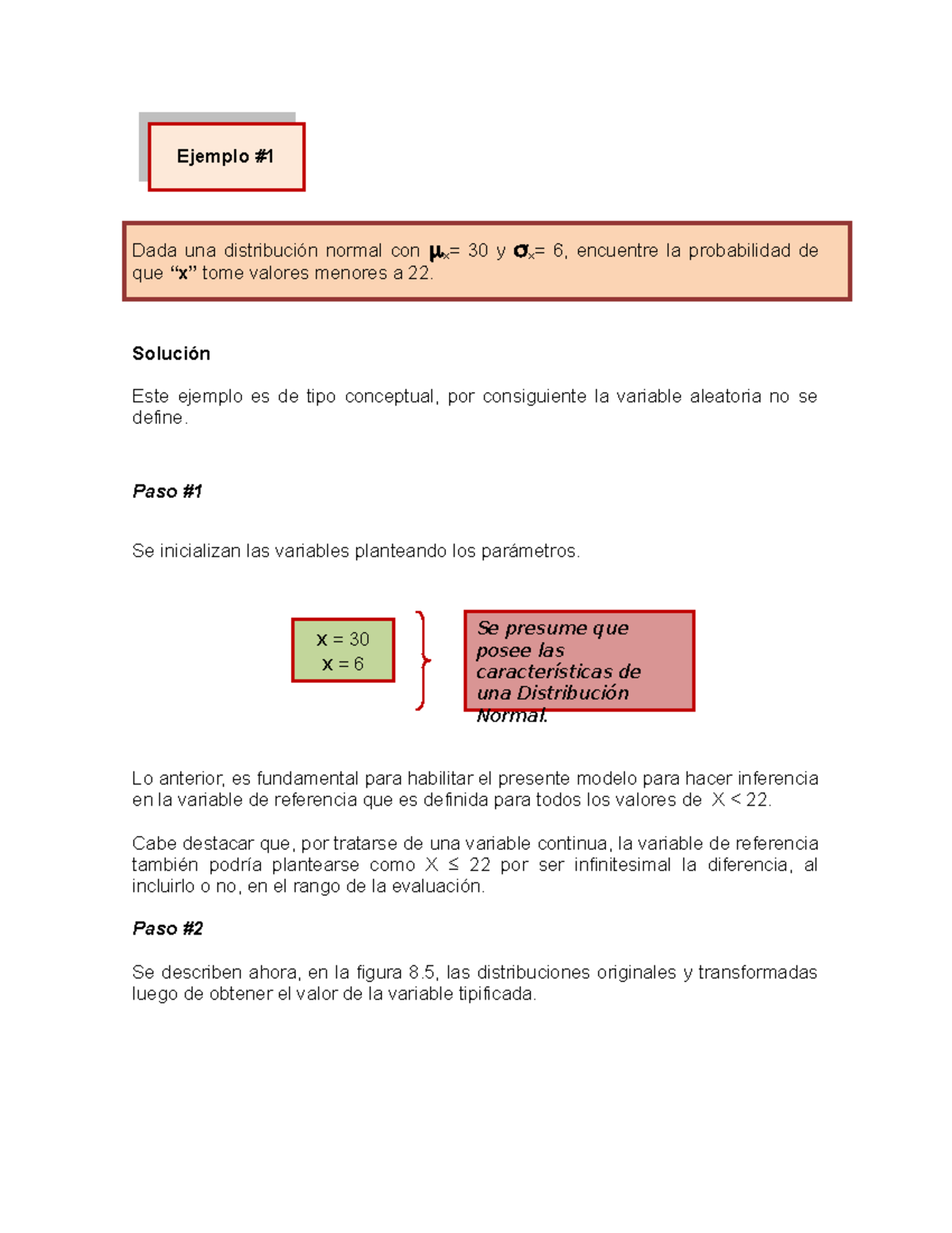 Práctica - Distribución Normal - Dada Una Distribución Normal Con X ...