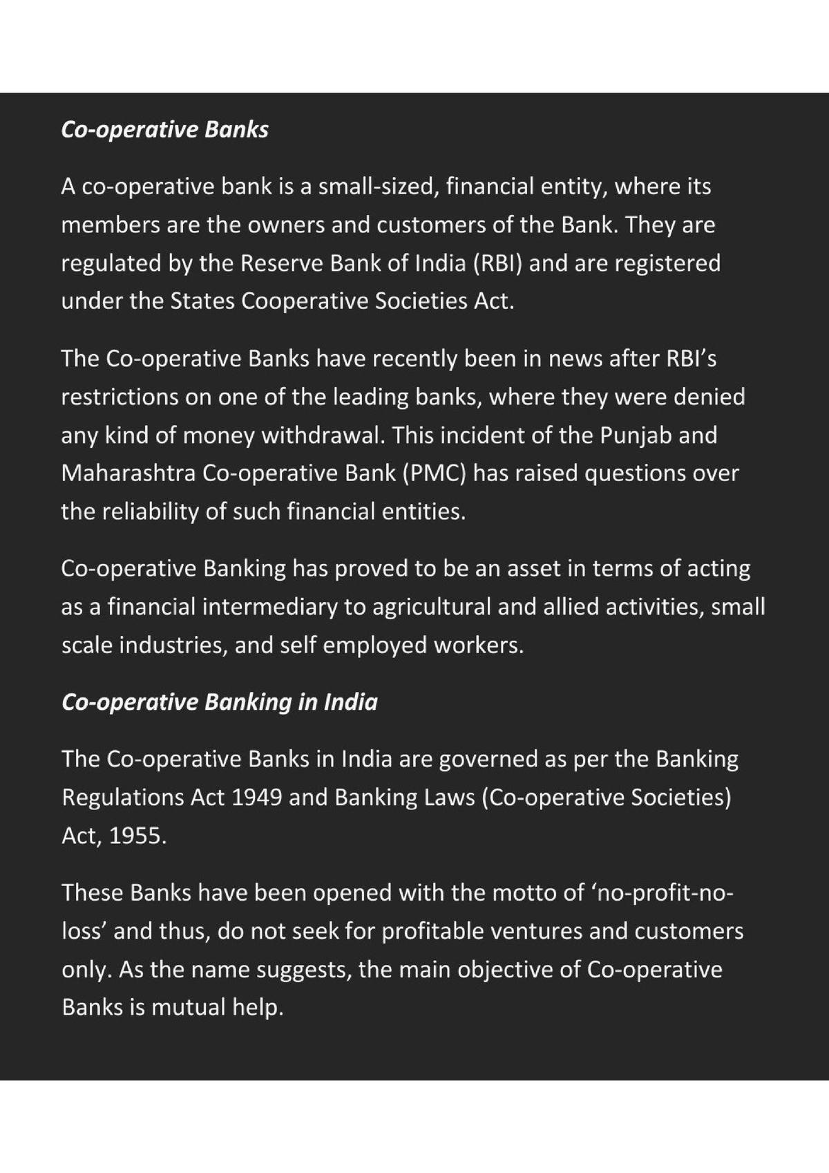 co-operative-banks-in-india-economics-english-studocu