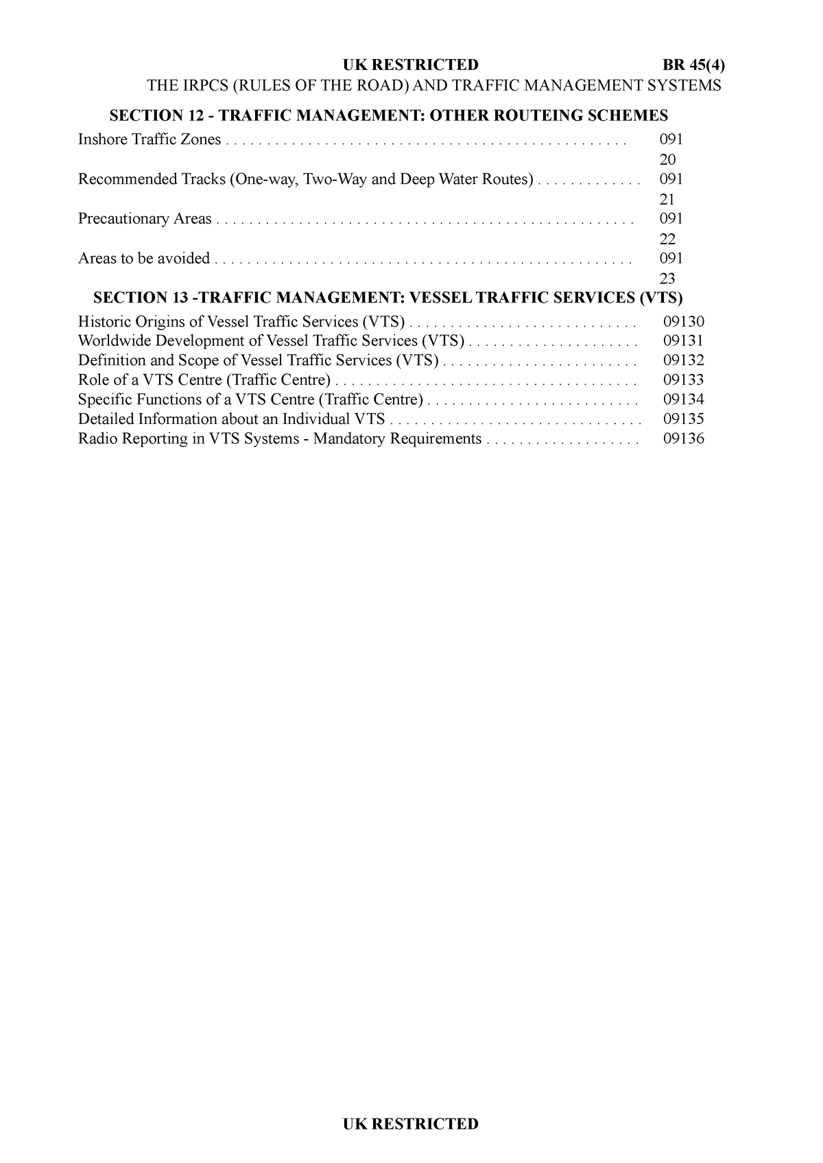 The Admiralty Manual of Navigation (BR 45 Volume 4) Chapter 9 Section ...