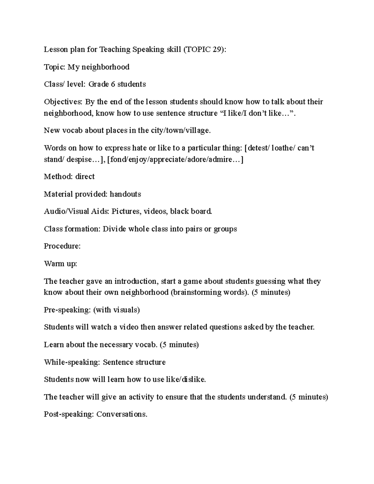lesson-plan-for-topic-29-lesson-plan-for-teaching-speaking-skill