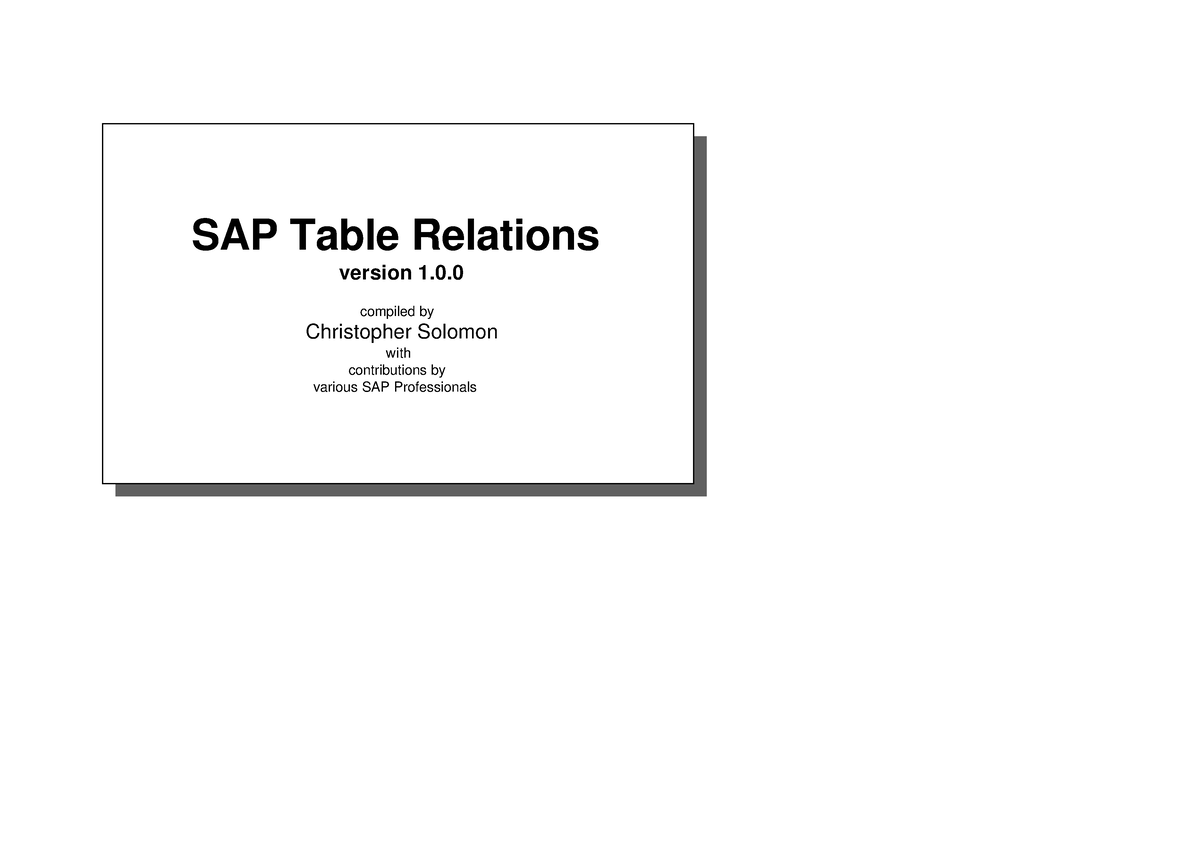 sap-table-relations-sap-table-relations-version-1-compiled-by