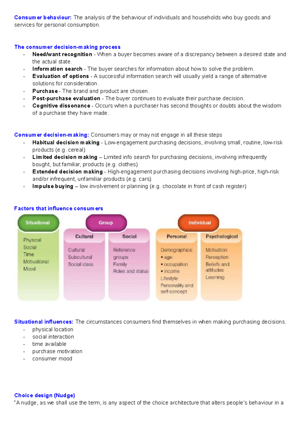 (3) Consumer Behaviour - Consumer Behaviour: The Analysis Of The ...