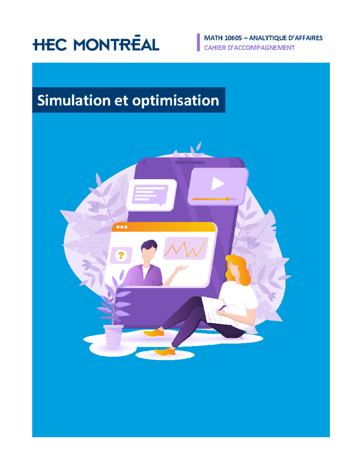 Analytique - 10 Notes trouées (simulation et optimisation) - MATH 10605 ...