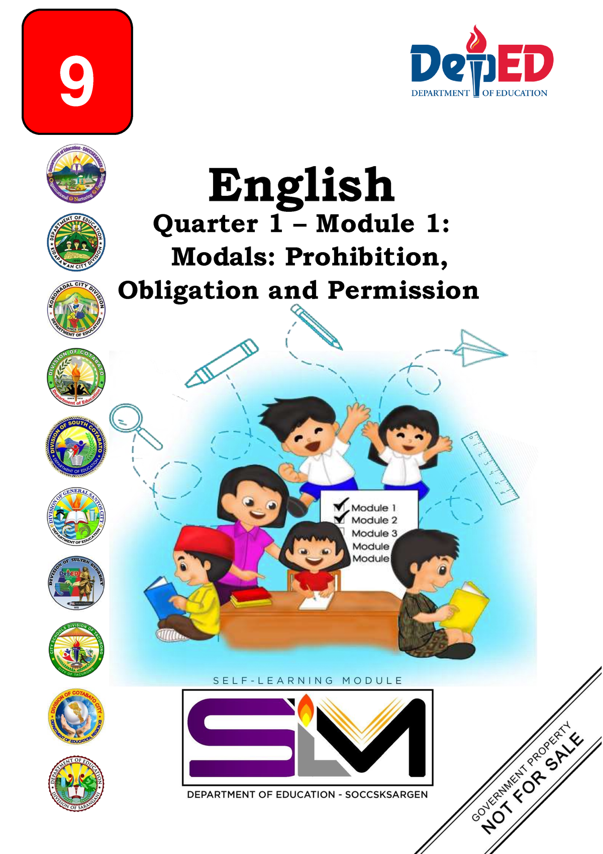 WEEK1 ENG G9 1Q Streamlined - English Quarter 1 – Module 1: Modals ...