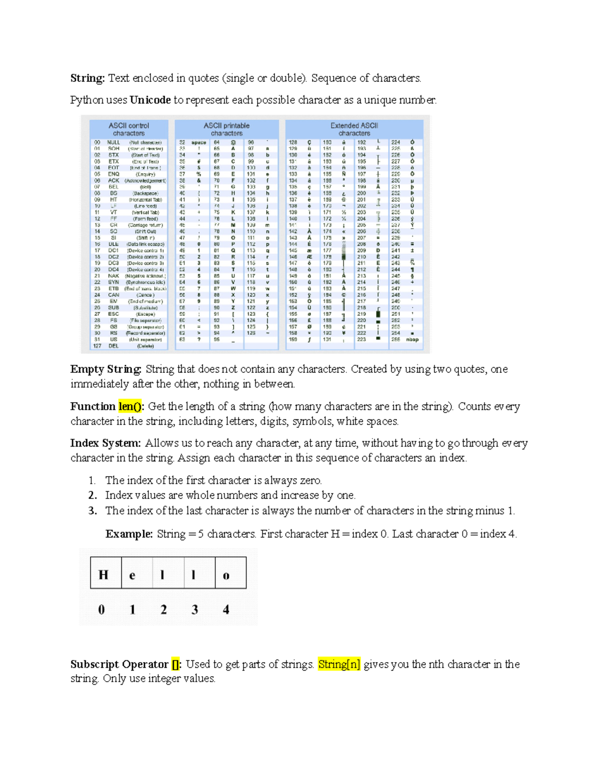 3 - Strings, Lists, Tuples, Sets, Dictionaries - String: Text Enclosed ...