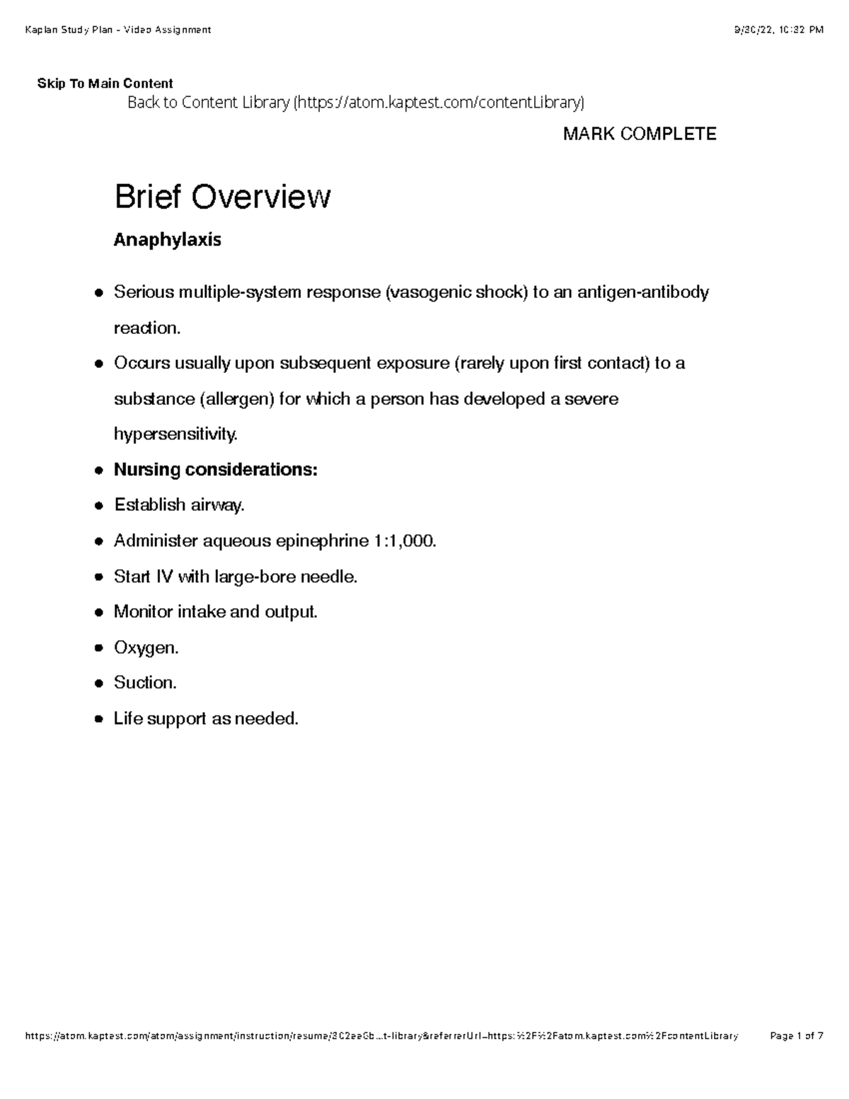 Kaplan handouts - Back to Content Library (atom.kaptest/contentLibrary ...