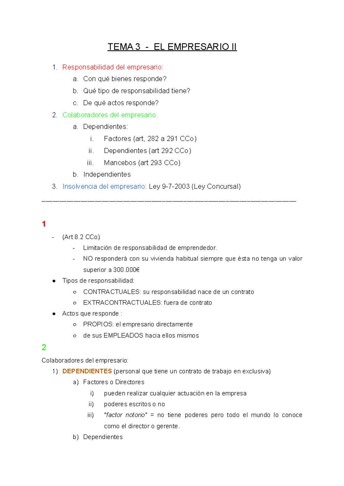 TEMA 3 - El Empresario II - TEMA 3 - EL EMPRESARIO II 1 ...
