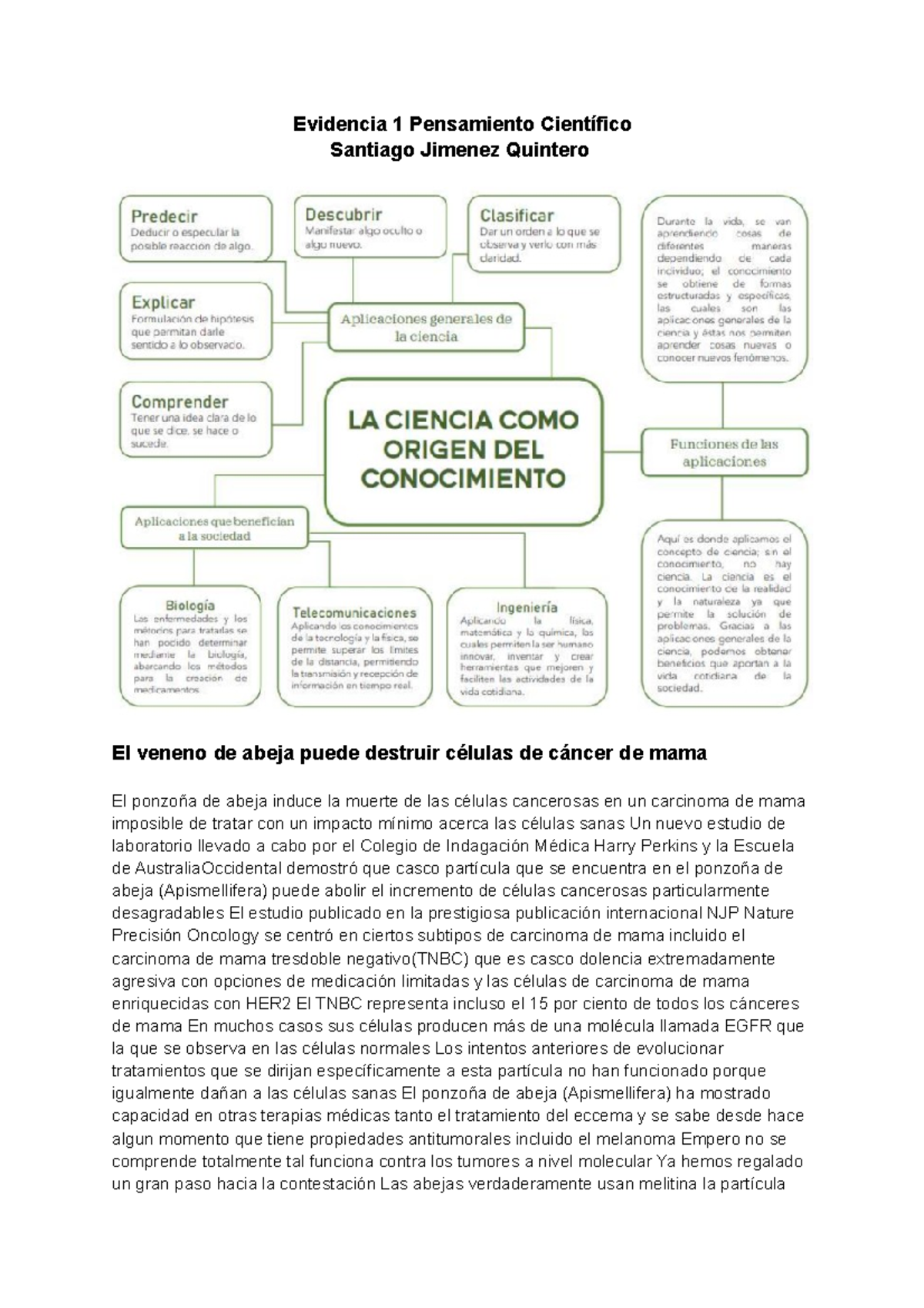 Evidencia 1 Pensamiento Científico - Evidencia 1 Pensamiento Científico ...
