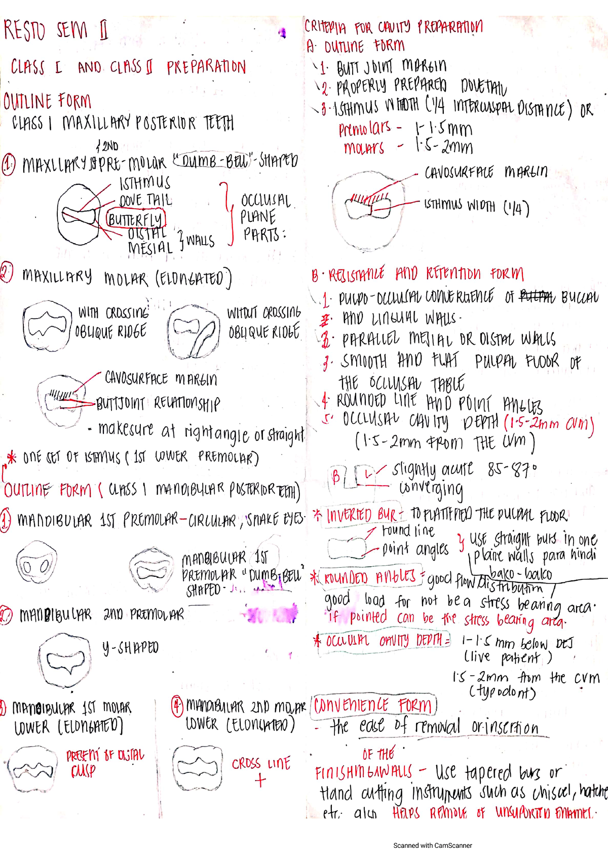 Restorative Dentistry Seminar Reviewers Studocu   Thumb 1200 1698 