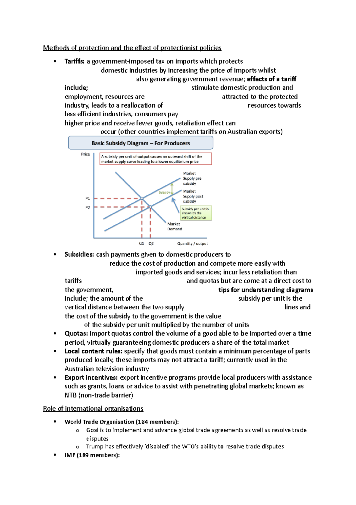 Methods of protection and the effect of protectionist policies - China ...