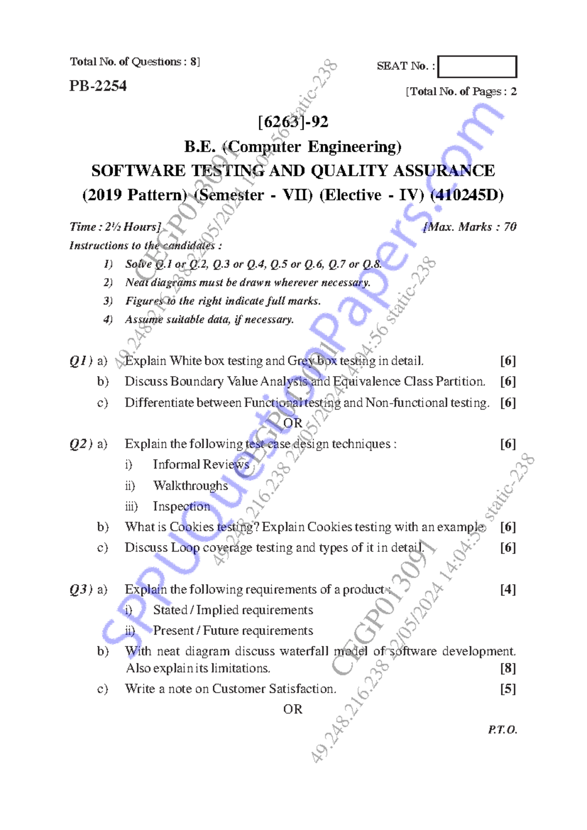 Be computer-engineering semester-7 2024 may - Studocu
