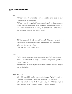 10 Types of File Extensions and How to Use Each One - Invigilo LLC
