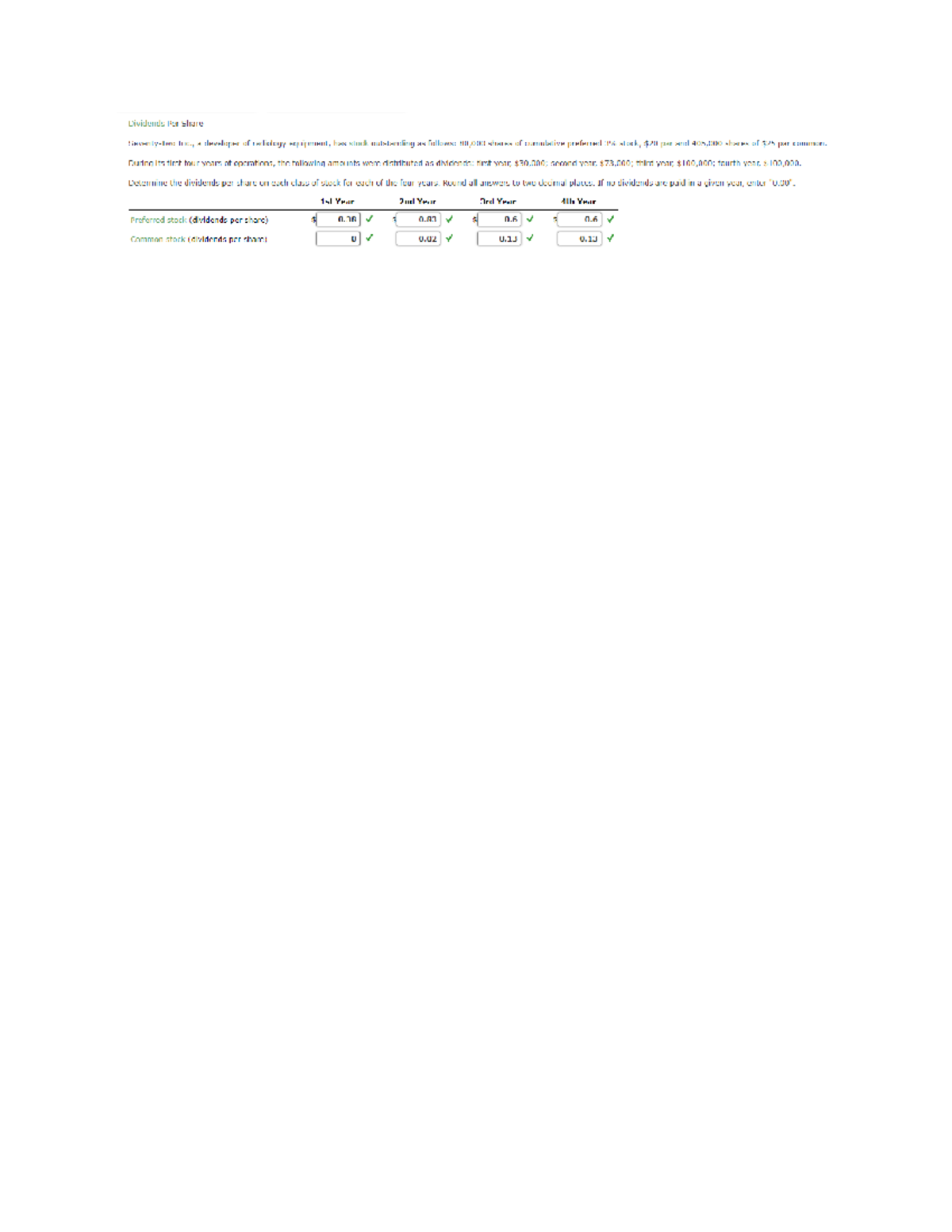 Module 6 Problem Set - Dividends Per Share - ACC201 - Studocu